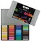SoHo Urban Artist Slim Soft Pastel Sketch Squares - Richly Pigmented, Vibrant Color Soft Pastels for Artists Professional Pastel Artwork Studies and Sketching - Set of 72 Assorted Chalk Pastels